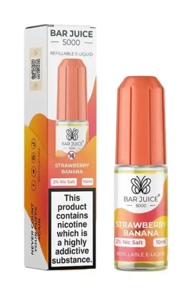 Bar Juice 5000 Salt Strawberry Banana 10ml 20mg